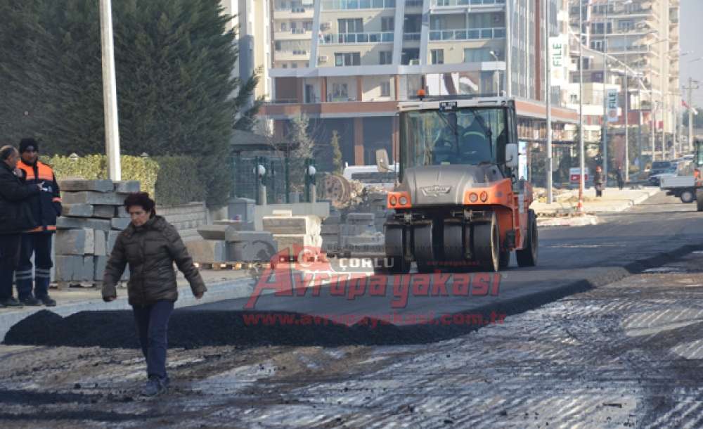 Prestij Caddesi Tamamlanıyor