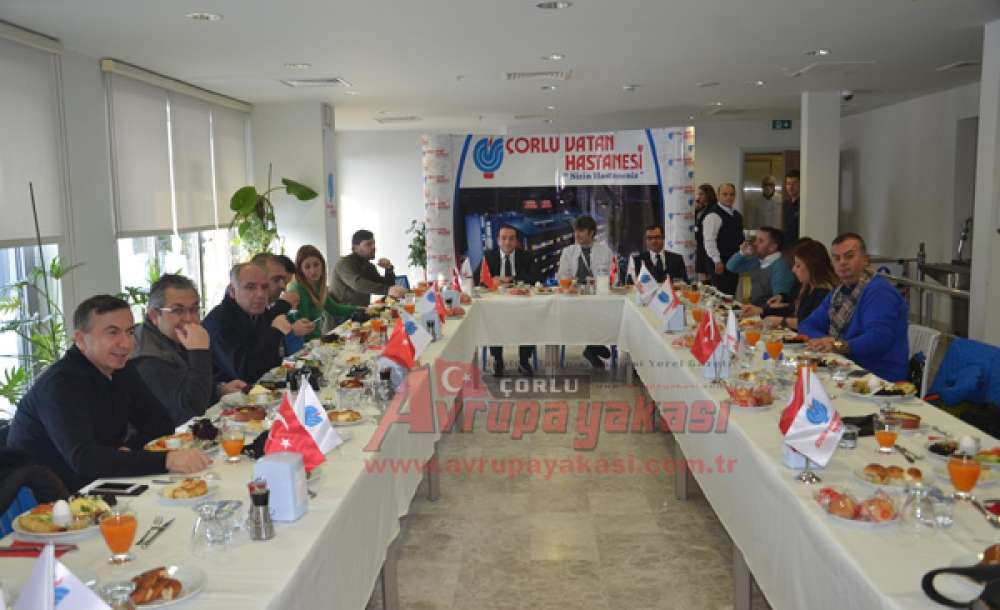 Vatan Hastanesi Gazetecileri Konuk Etti