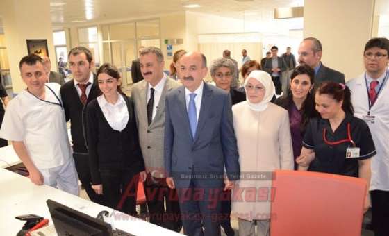 Sağlık Bakanı Müezzinoğlu Çorlu'da