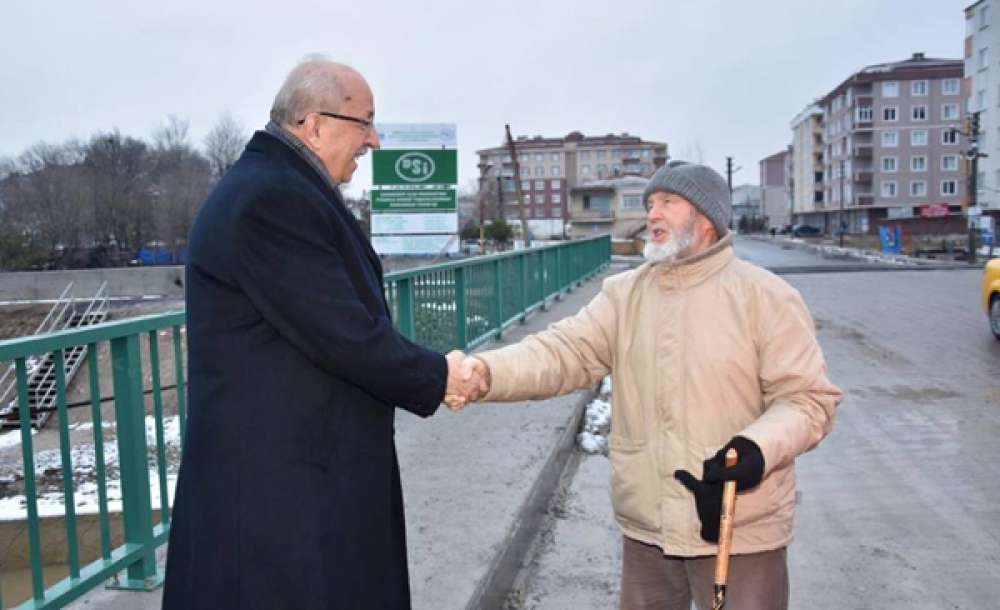 Başkan Albayrak Çorlu'da İncelemelerde Bulundu