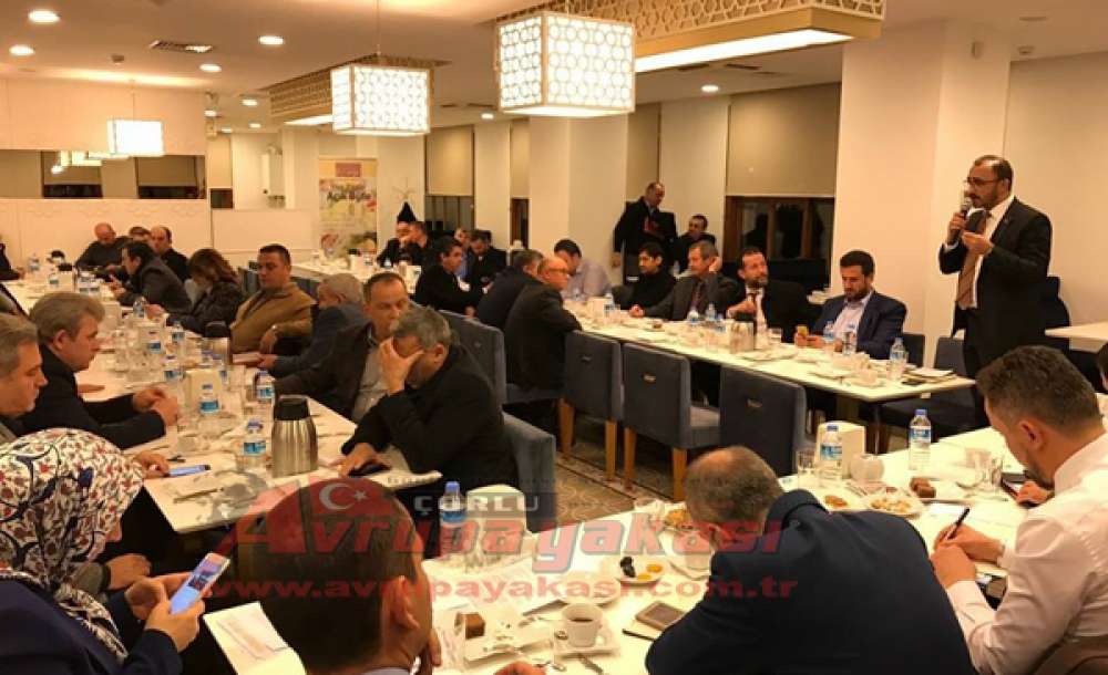 Ak Parti İl Teşkilatı'ndan İstişare Ve Danışma Toplantısı