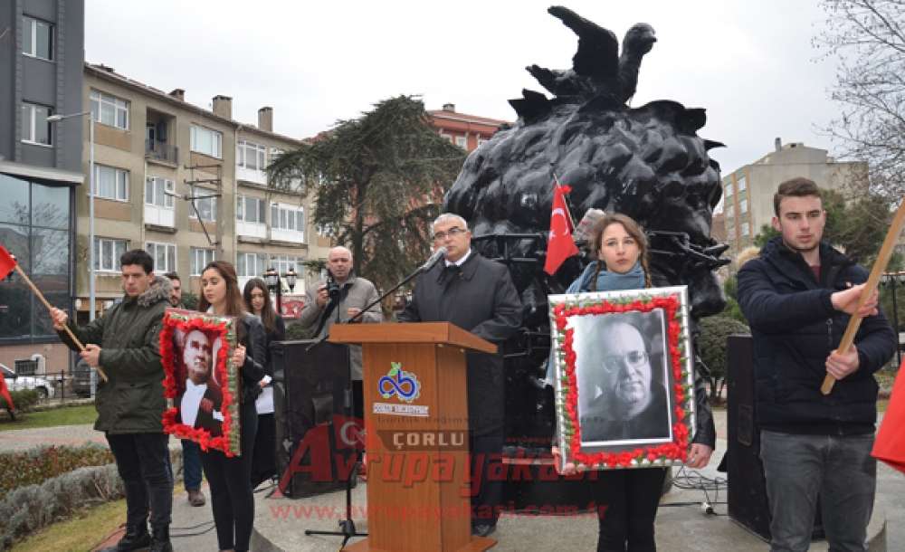 Uğur Mumcu Çorlu'da Anıldı