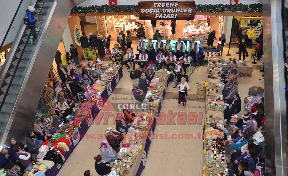 Ergene Doğal Ürünler Pazarı Orion'da Açıldı