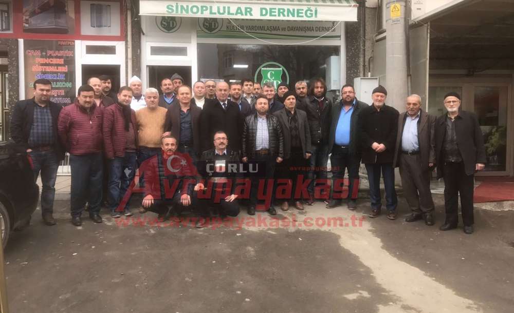 Ak Partili Akgün'den Sinoplular Derneği'ne Ziyaret