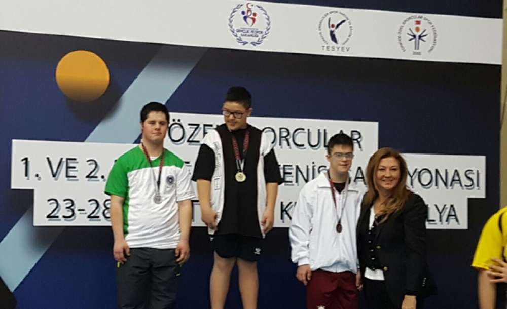 Çorlulu Özel Sporcu Grup Şampiyonu Oldu