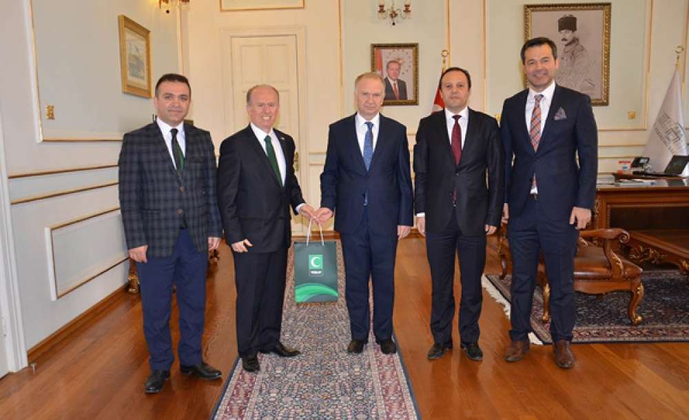 Yeşilay Tekirdağ Şubesi'nden Vali Ceylan'a Ziyaret