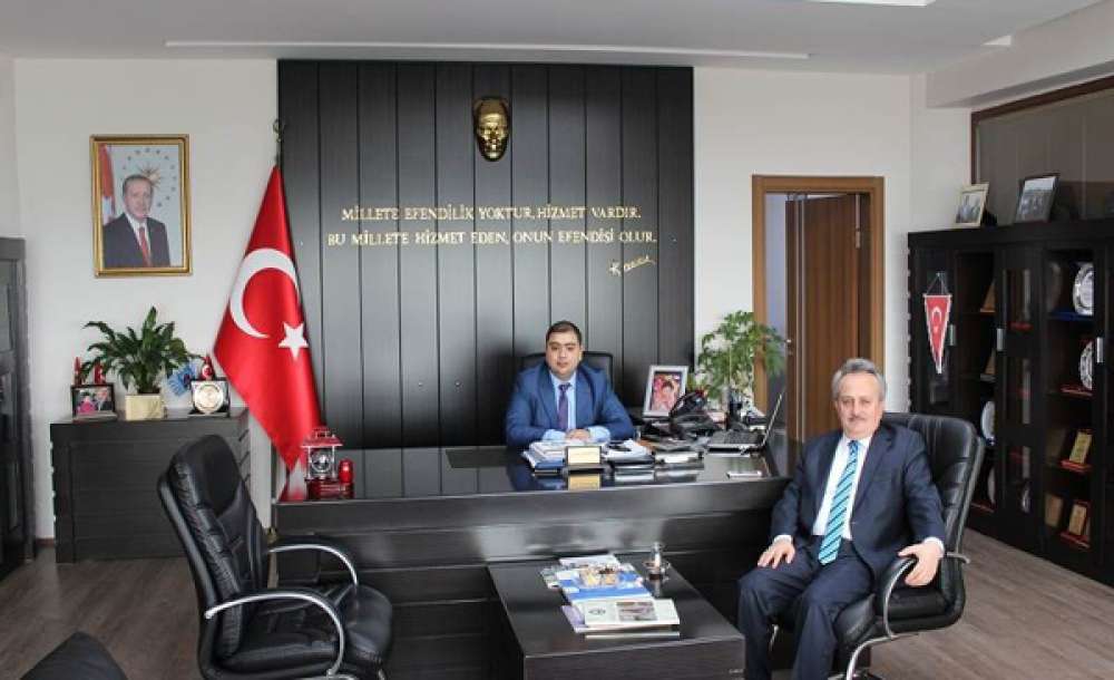 Gıda Tarım İl Müdürü Sarıkoca'dan Kaymakam Kızıltoprak'a Ziyaret