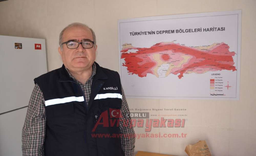 Deprem Tırı Çorlu'da