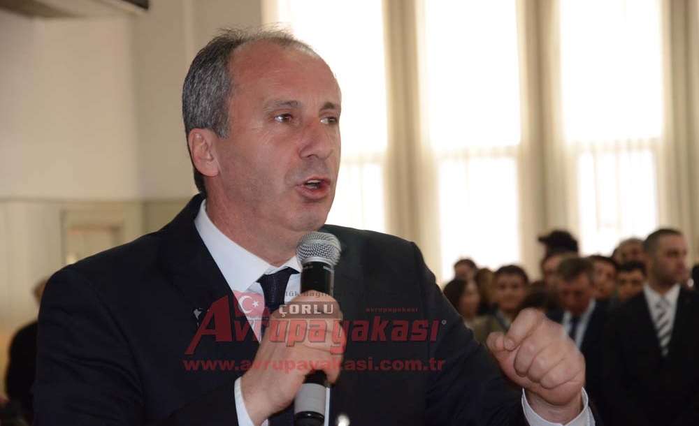 Chp'li Muharrem İnce'nin Mitingi İptal