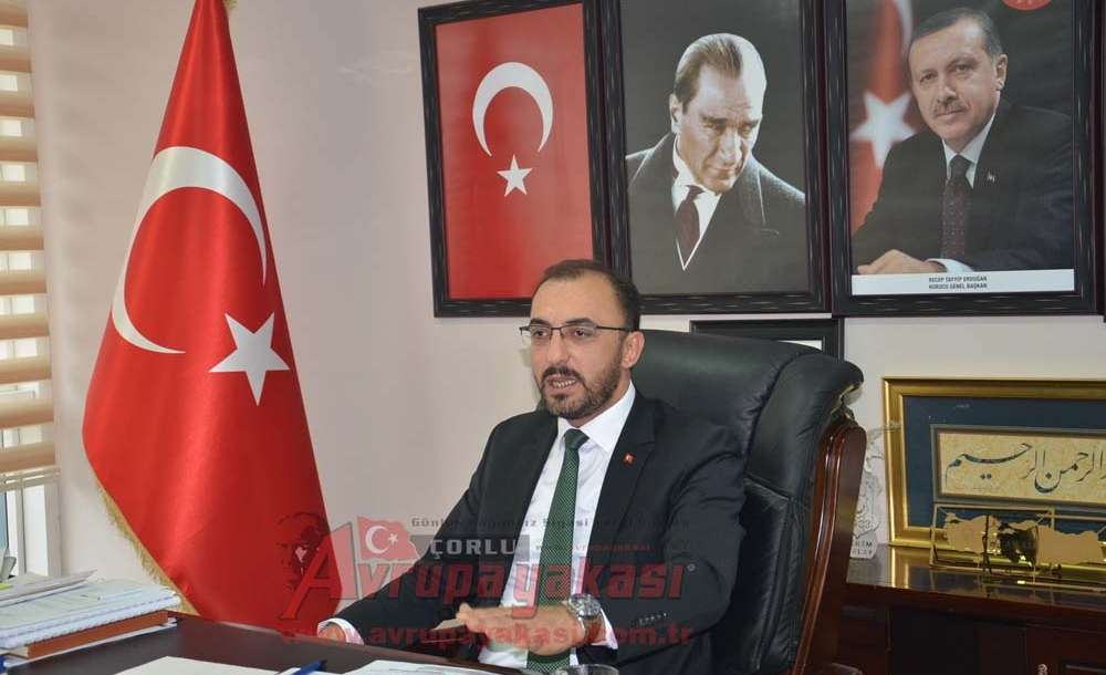 Ak Parti Çorlu İlçe Başkan Kerim Atalay'dan “Evet” Çağrısı