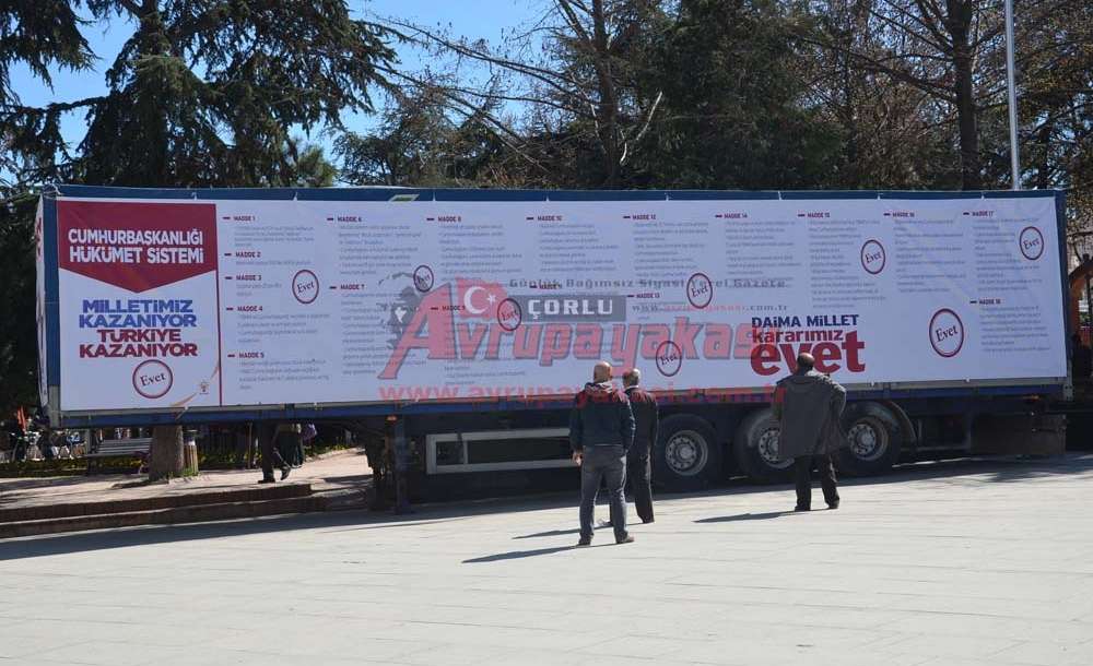 Ak Parti'den Referandum Tir'ı