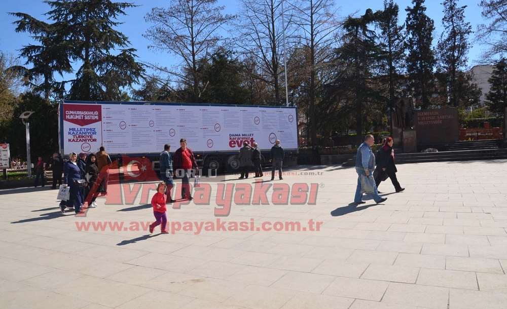 Ak Parti'den Referandum Tir'ı