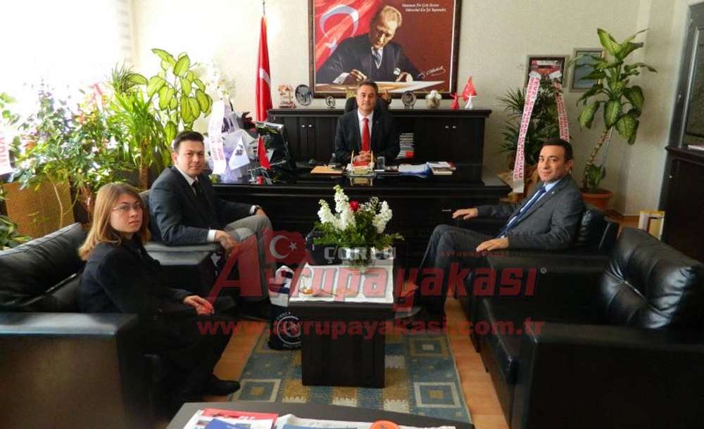 Müdür Gümüş'ten Müdür Yılmaz'a Ziyaret