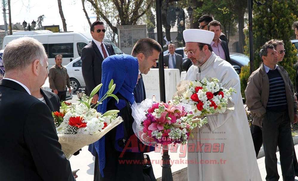 Diyanet İşleri Başkanı Prof. Dr. Mehmet Görmez Tekirdağ Valiliği'ni Ziyaret Etti