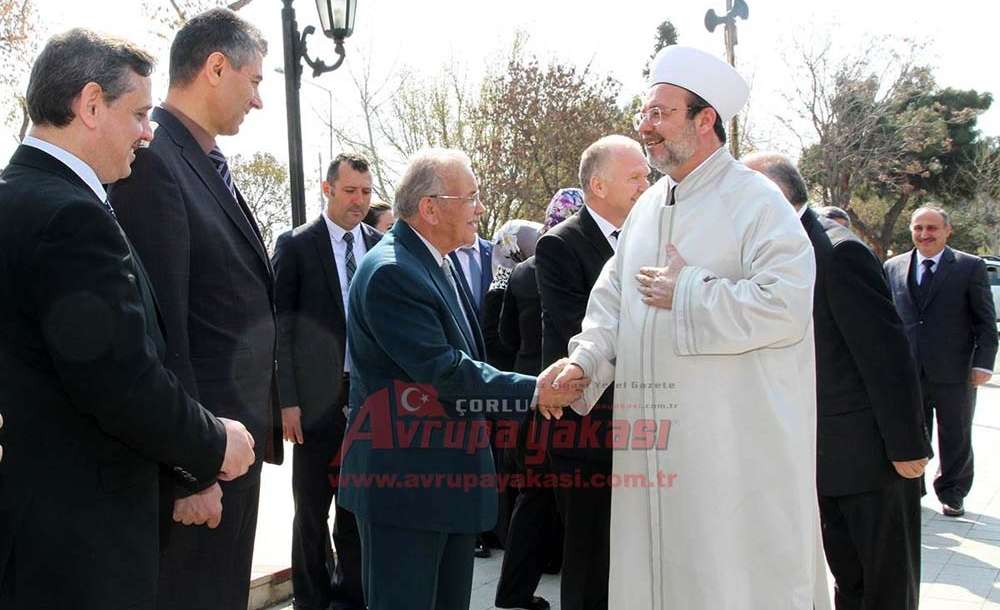 Diyanet İşleri Başkanı Prof. Dr. Mehmet Görmez Tekirdağ Valiliği'ni Ziyaret Etti