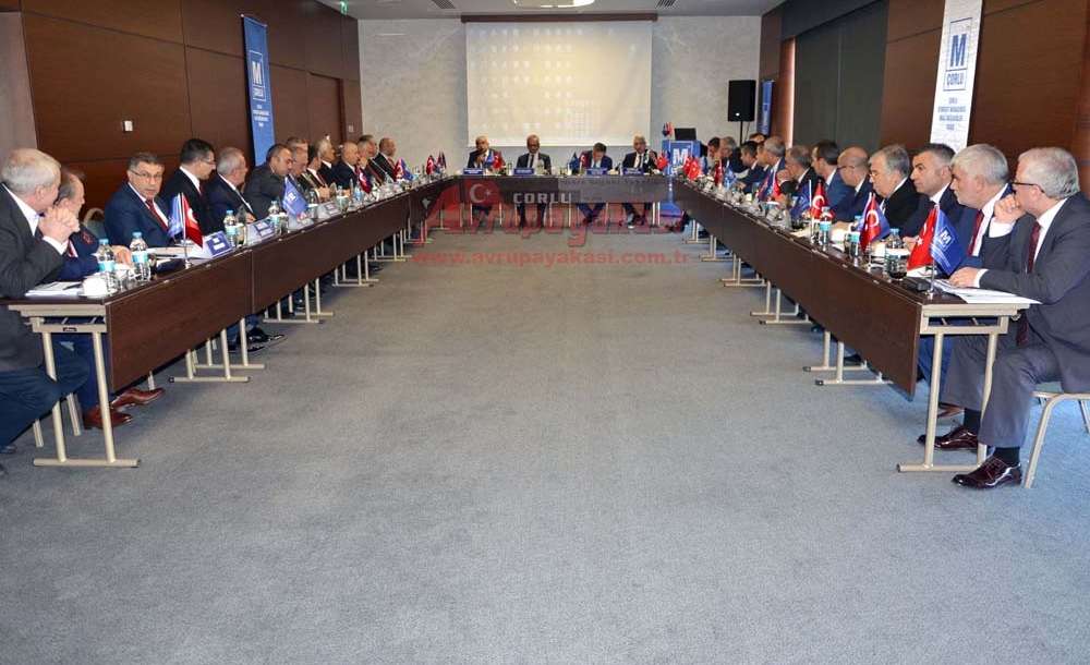 34. Karadeniz Odaları Toplantısı Çorlu'da Yapıldı