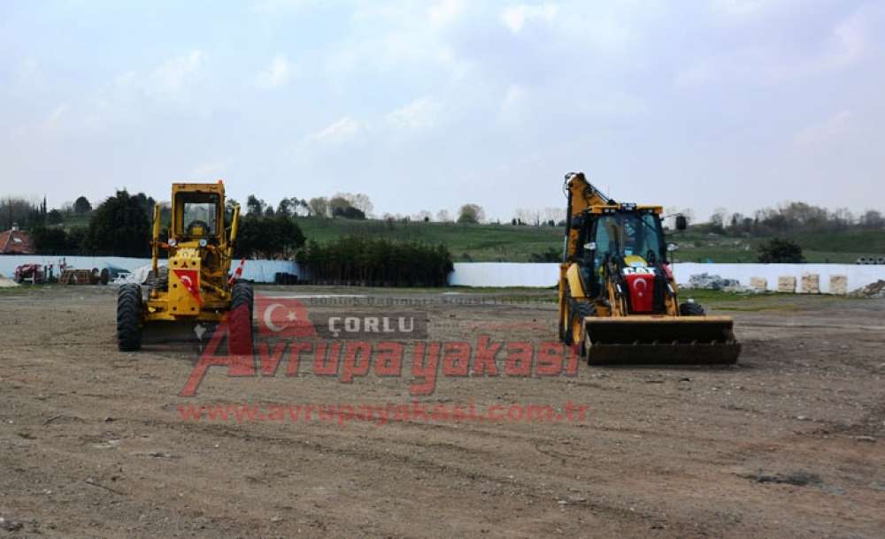 Fen İşleri Çorlu Ve Ergene Şantiyesi Hizmete Başladı