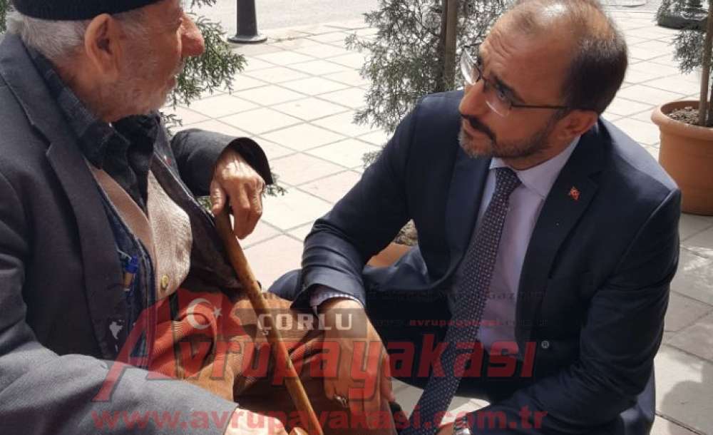 Ak Parti'den Çorlu'da Sokak Sokak Evet Çalışması