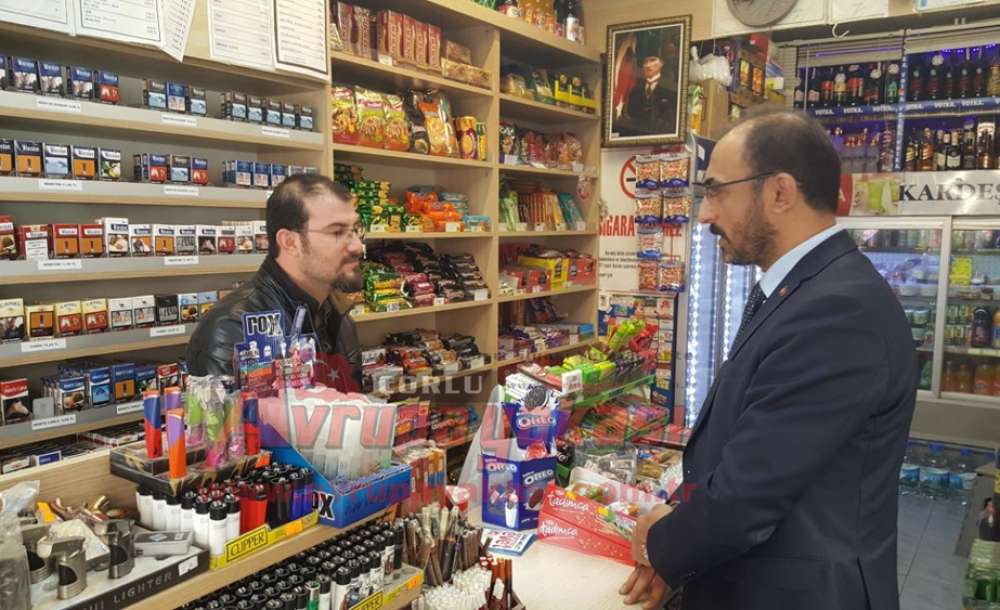 Ak Parti'den Çorlu'da Sokak Sokak Evet Çalışması