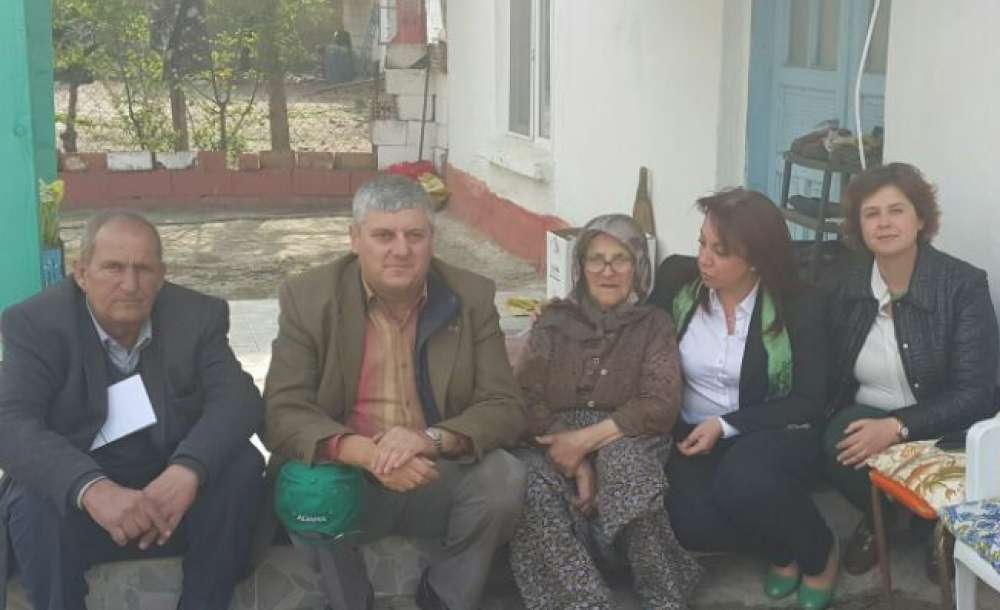 Ergene Belediyesi'nden Evi Yanan Yaşlı Çifte Yardım Eli