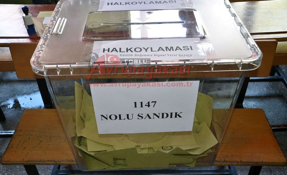 Tekirdağ'ın Referandum Sonuçları Belli Oldu