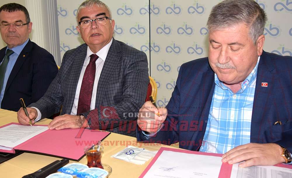 Çorlu Tso'nun Eski Binası Çorlu Belediyesi'ne Devredildi