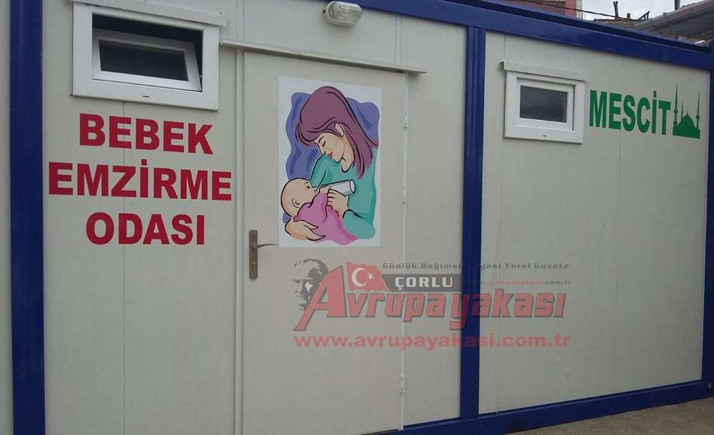 Kapalı Pazaryerine Mescit Ve Emzirme Odası