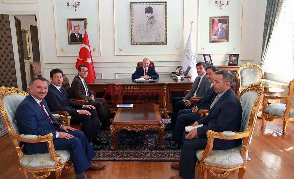 Çerkezköy'e Yapılacak Okulun Protokolü İmzalandı