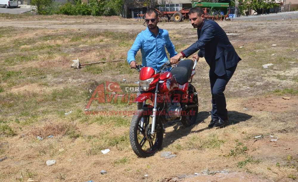 Çalıntı Motosiklet Terk Edilmiş Halde Bulundu