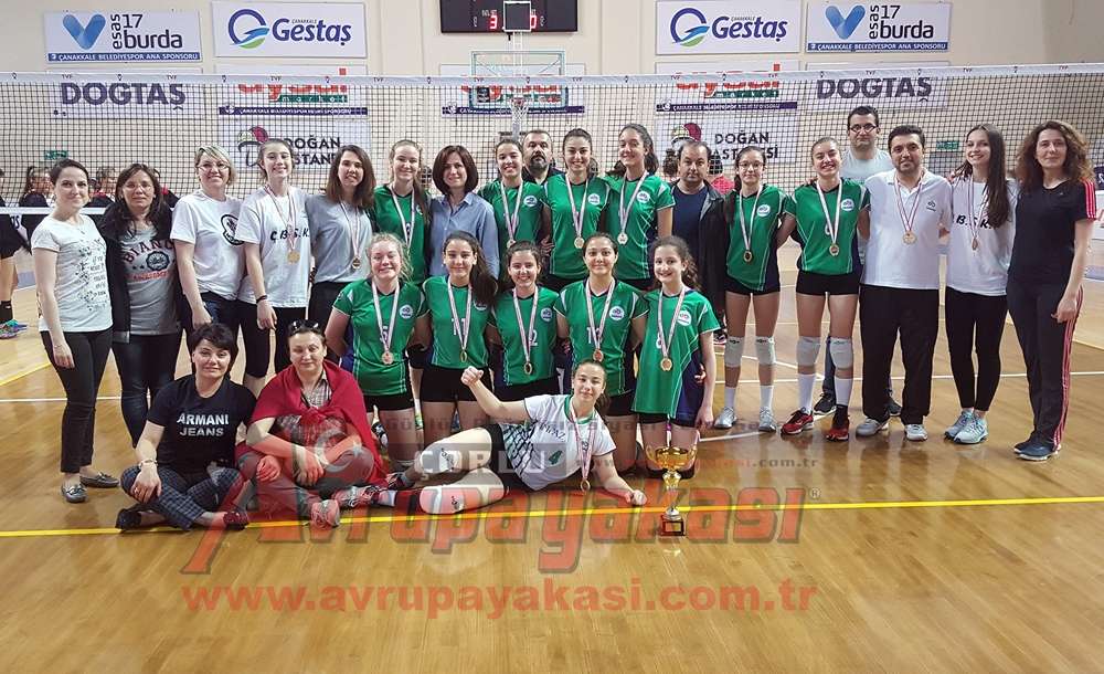 Çorlu'nun Voleybolcuları Marmara Şampiyonu
