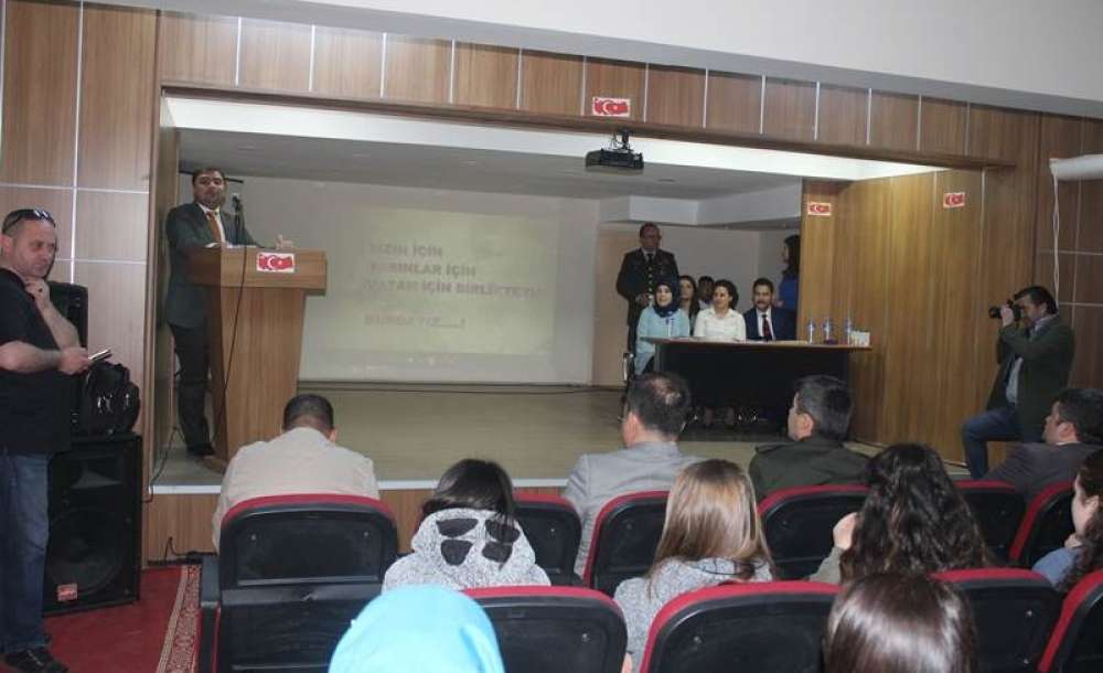 Ergene'de Bağımlılıkla Mücadele Toplantısı Düzenlendi