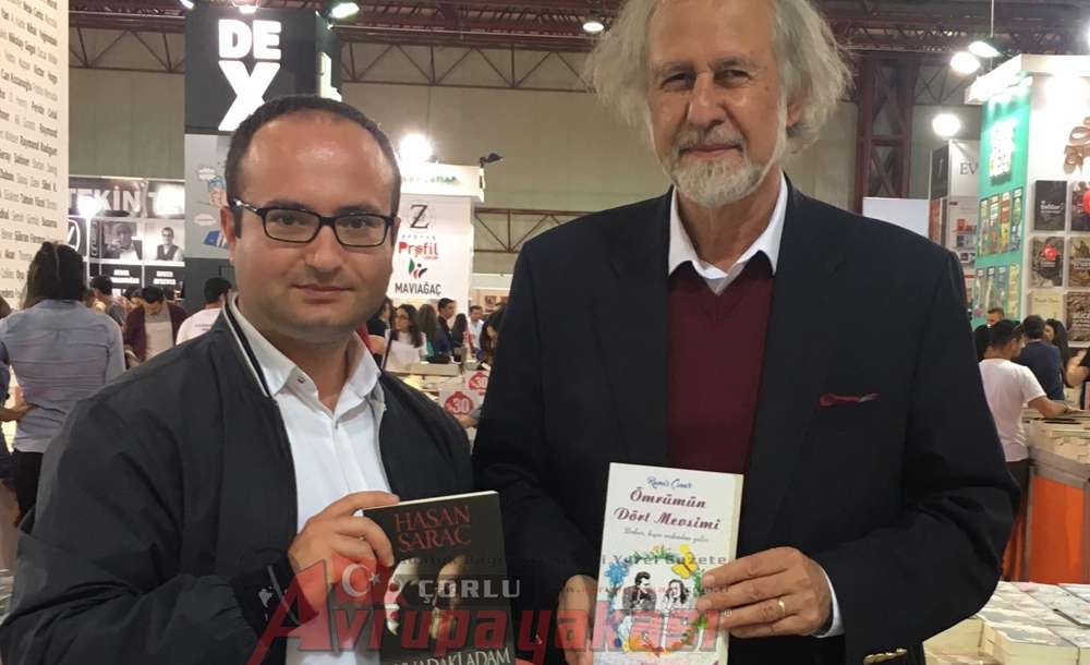 Çorlulu Yazar Ramis Çınar Kocaeli Kitap Fuarı'na Konuk Oldu