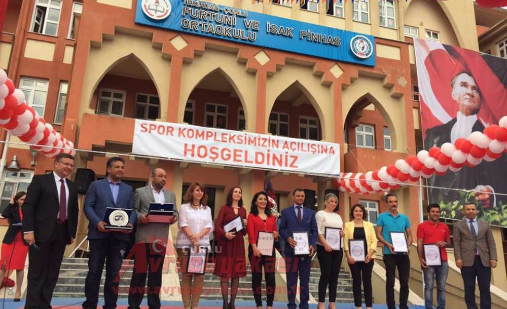 2,5 Milyonluk Spor Kompleksi Açıldı
