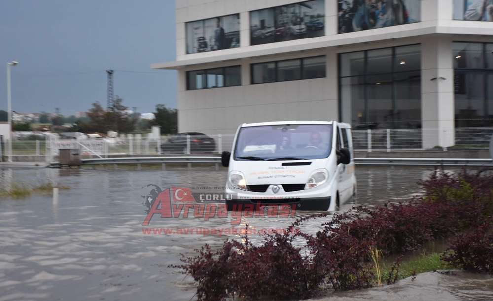 Çorlu Sular Altında Kaldı