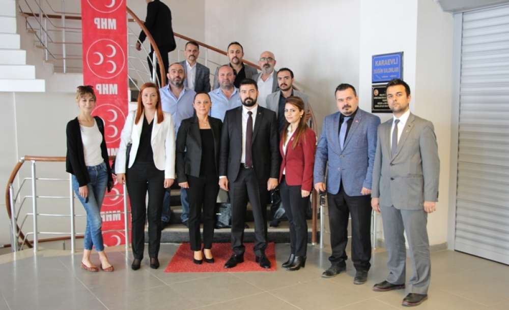 Mhp Çorlu İlçe Teşkilatından Üye Çalışması