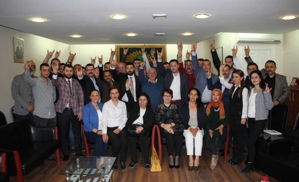 Mhp Çorlu İlçe Teşkilatından Üye Çalışması