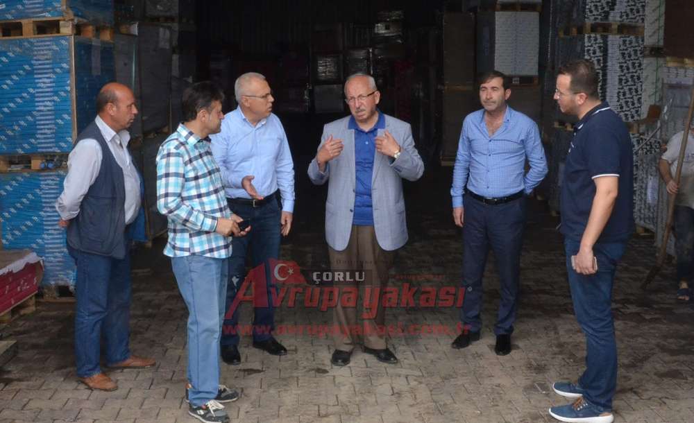 Başkan Albayrak'tan Gazetemize Geçmiş Olsun Ziyareti