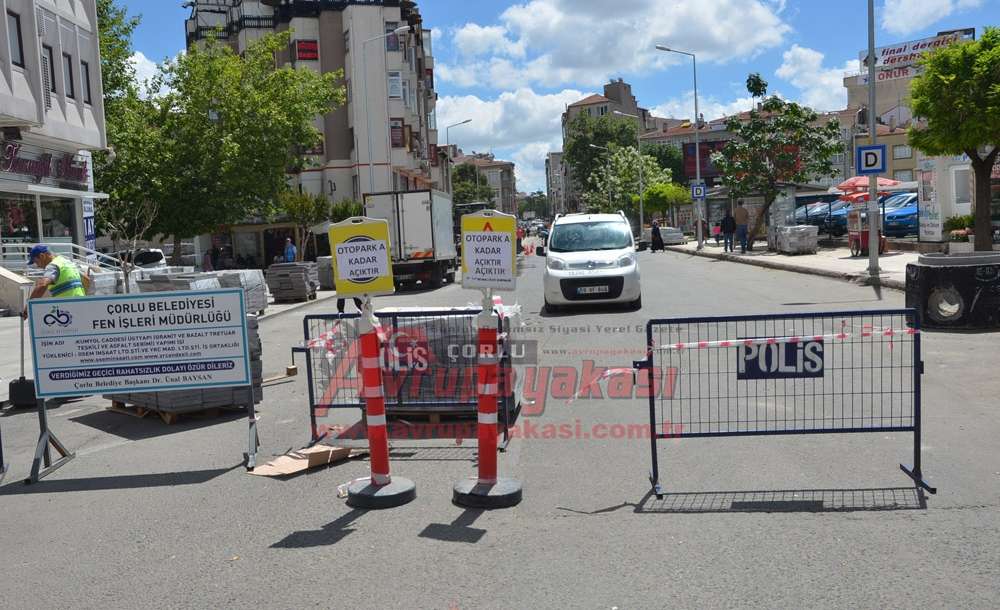 Kumyol Caddesi'nin İkinci Etabı Da Ulaşıma Kapandı