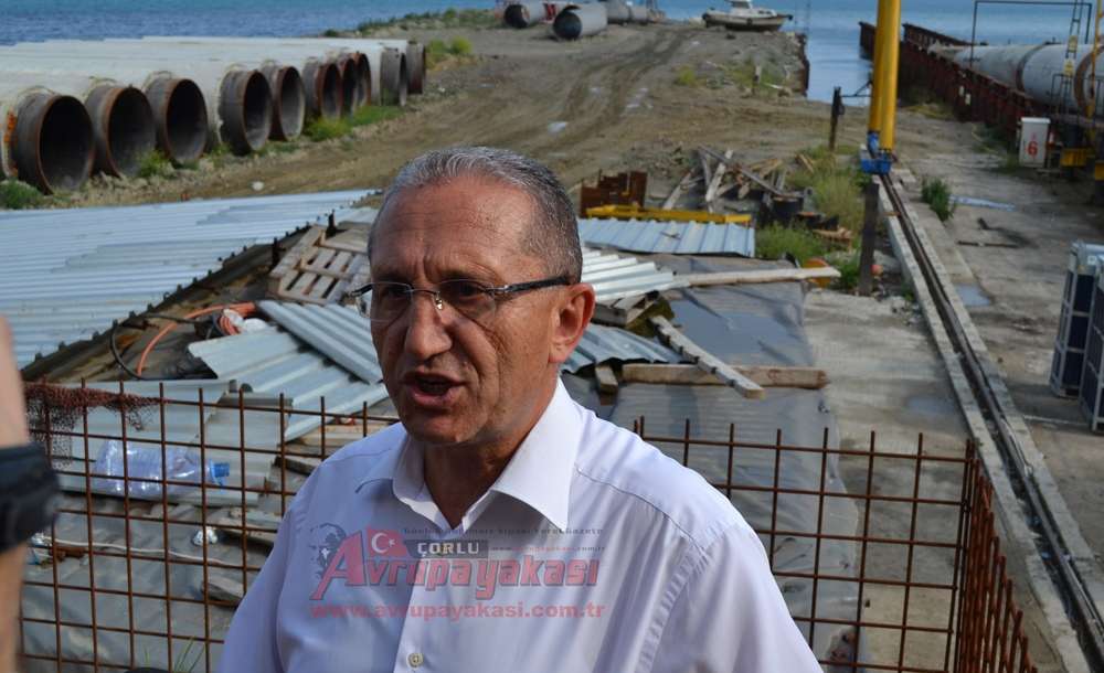 Ergene Derin Deniz Deşarj Genel Müdürü Mehmet Ceyhan; “Sistem Bölgeyi Atık Sudan Arındıracak”
