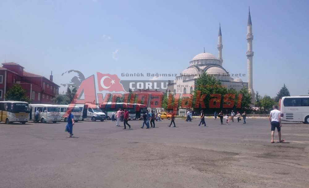 Çorlu Otogarı En Sakin Bayramlarından Birini Yaşadı 