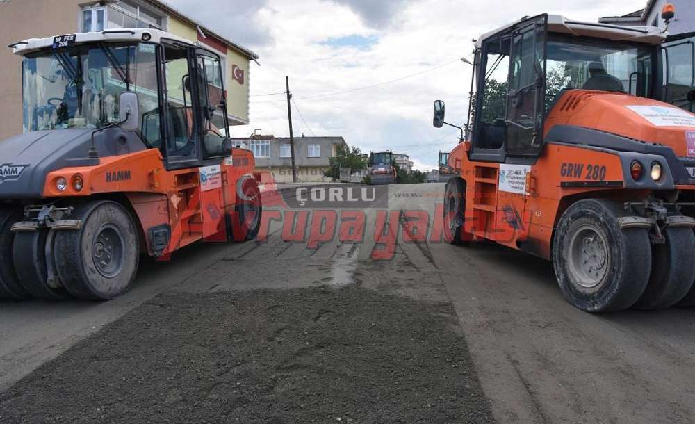 Büyükşehirden Ergene'de Üstyapı Hamlesi