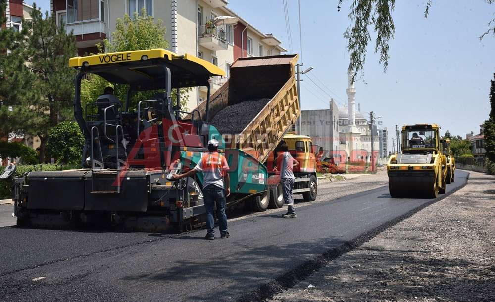 Çorlu Belediyesi Asfalt Çalışmalarına Başladı