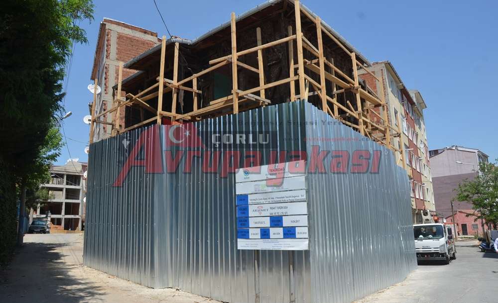 Doğanca Evinin Restorasyonu Sürüyor