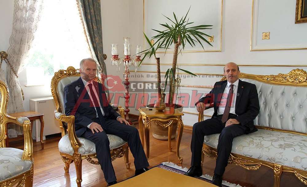 Vali Çiftçi'den Vali Ceylan'a Ziyaret