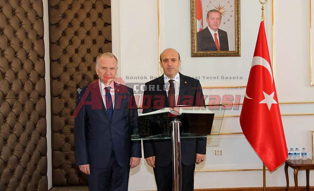 Vali Çiftçi'den Vali Ceylan'a Ziyaret