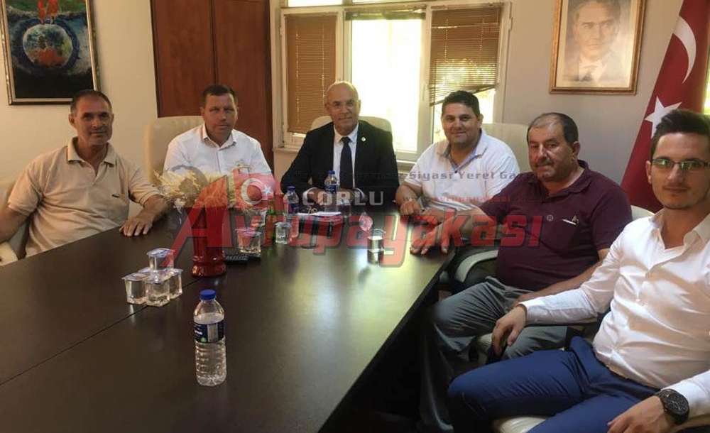 Ak Partili Akgün'den Çorlu Ziraat Odası'na Ziyaret