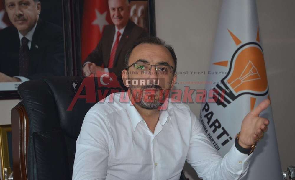  “Çorlu Belediyesi Ak Parti Belediyesi Olsaydı Çorluspor Sorun Olmayacaktı”