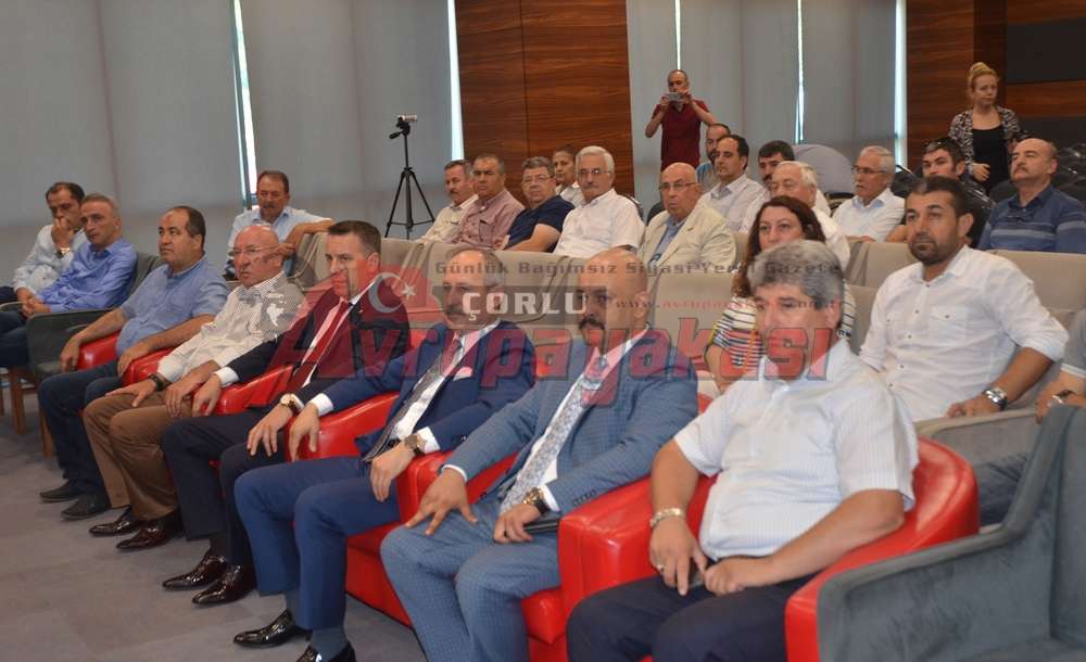 Çorlu'daki Sivil Toplum Kuruluşları 15 Temmuz İçin Tek Ses Oldu 