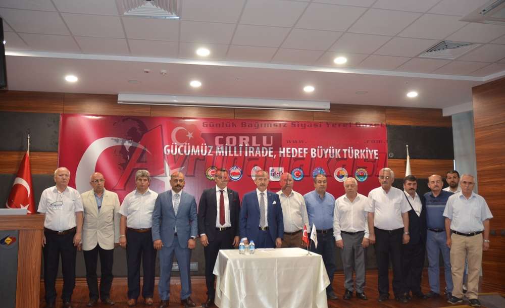 Çorlu'daki Sivil Toplum Kuruluşları 15 Temmuz İçin Tek Ses Oldu 