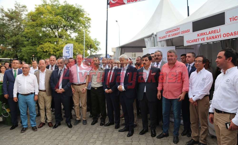 Renkly Fuarcılık Tarafından Düzenlenen Edirne Fuarı Açıldı